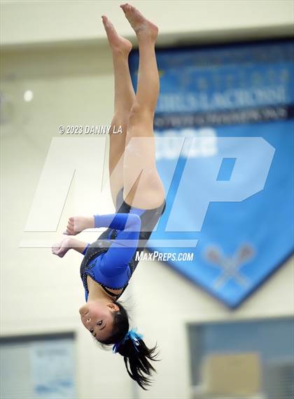 Thumbnail 3 in Yorktown Gymnastics Meet photogallery.