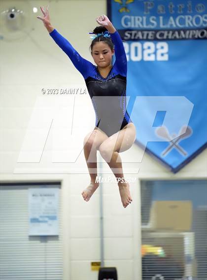 Thumbnail 1 in Yorktown Gymnastics Meet photogallery.