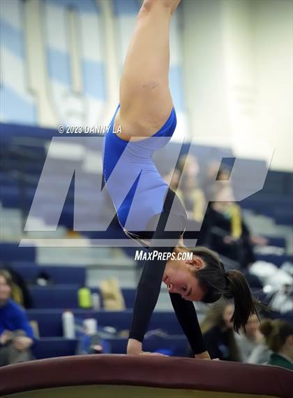 Thumbnail 3 in Yorktown Gymnastics Meet photogallery.