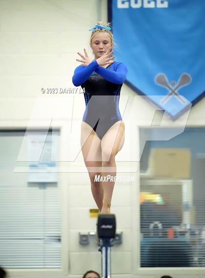 Thumbnail 1 in Yorktown Gymnastics Meet photogallery.