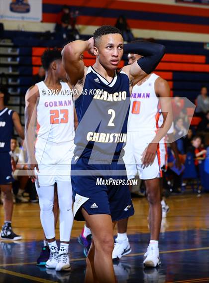 Thumbnail 2 in Rancho Christian vs. Bishop Gorman (Tarkanian Classic) photogallery.