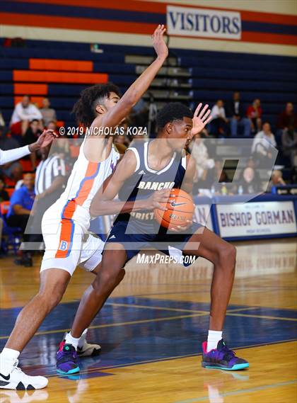 Thumbnail 2 in Rancho Christian vs. Bishop Gorman (Tarkanian Classic) photogallery.