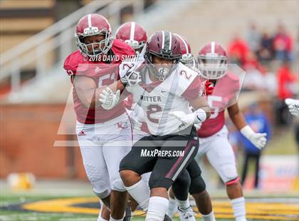 Thumbnail 2 in Cardinal Ritter College Prep vs. Trinity Catholic (MSHSAA Class 3 Show-Me Bowl) photogallery.