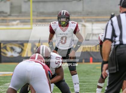 Thumbnail 3 in Cardinal Ritter College Prep vs. Trinity Catholic (MSHSAA Class 3 Show-Me Bowl) photogallery.