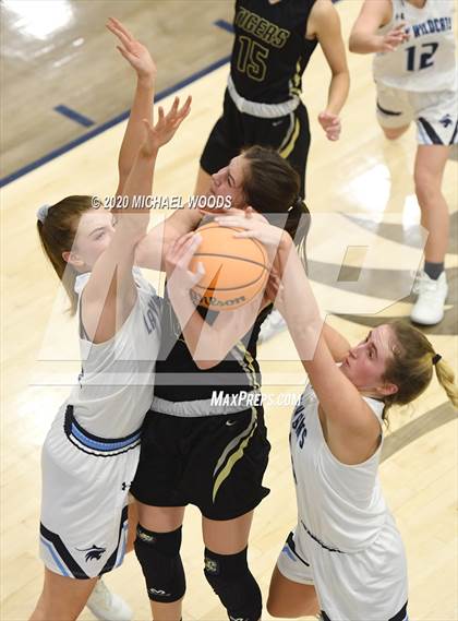 Thumbnail 2 in Bentonville Girls Basketball (Extending the Season) photogallery.
