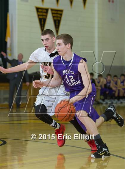 Thumbnail 3 in North Clarion vs Venango Catholic (PIAA D9 A 1st Rd) photogallery.