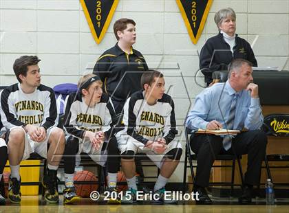 Thumbnail 1 in North Clarion vs Venango Catholic (PIAA D9 A 1st Rd) photogallery.