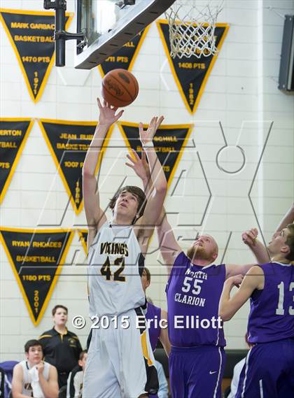 Thumbnail 3 in North Clarion vs Venango Catholic (PIAA D9 A 1st Rd) photogallery.