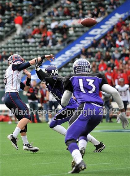 Thumbnail 3 in Campolindo vs. Washington Union (CIF State D3 Final) photogallery.
