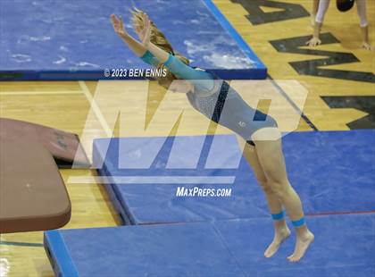 Thumbnail 2 in Ola Gymnastics Meet #1  (Vault) photogallery.