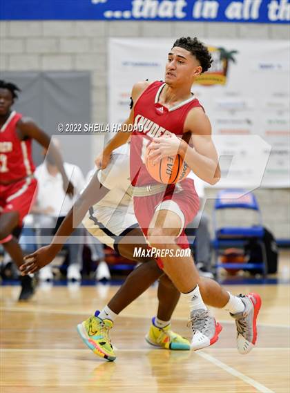 Thumbnail 2 in Bishop Snyder vs North Broward Prep (Sunbash Tournament) photogallery.