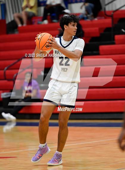 Thumbnail 3 in Bishop Snyder vs North Broward Prep (Sunbash Tournament) photogallery.