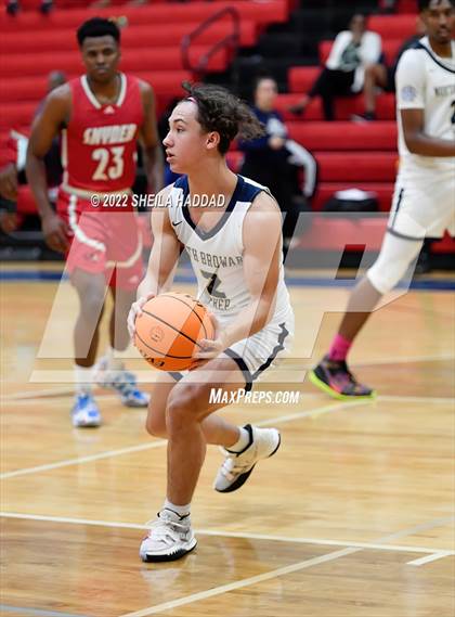 Thumbnail 2 in Bishop Snyder vs North Broward Prep (Sunbash Tournament) photogallery.