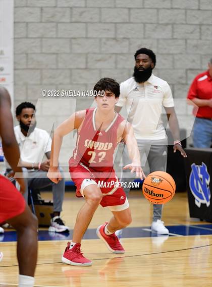 Thumbnail 3 in Bishop Snyder vs North Broward Prep (Sunbash Tournament) photogallery.