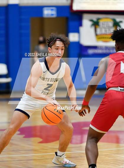 Thumbnail 2 in Bishop Snyder vs North Broward Prep (Sunbash Tournament) photogallery.