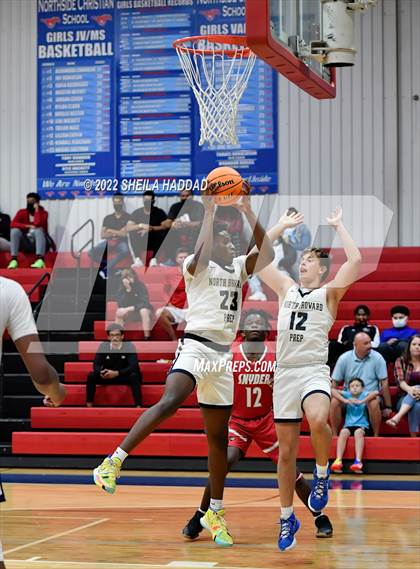Thumbnail 3 in Bishop Snyder vs North Broward Prep (Sunbash Tournament) photogallery.