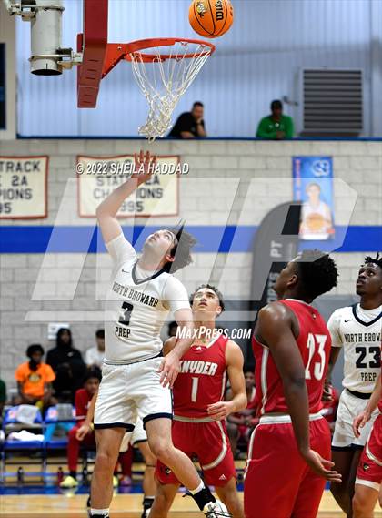 Thumbnail 1 in Bishop Snyder vs North Broward Prep (Sunbash Tournament) photogallery.