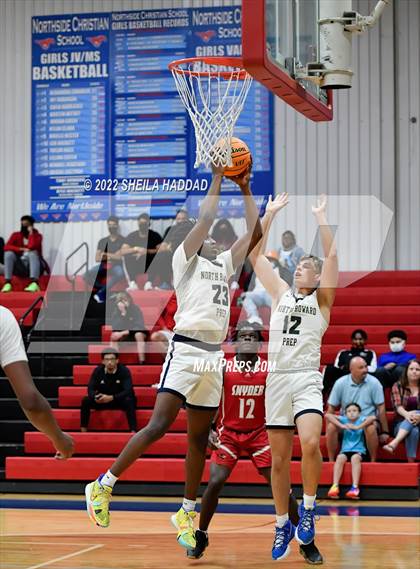 Thumbnail 2 in Bishop Snyder vs North Broward Prep (Sunbash Tournament) photogallery.