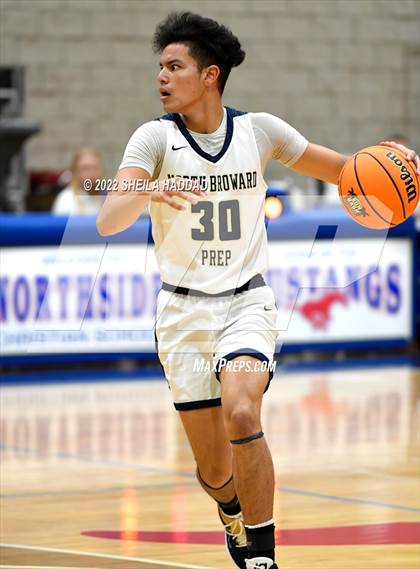 Thumbnail 3 in Bishop Snyder vs North Broward Prep (Sunbash Tournament) photogallery.