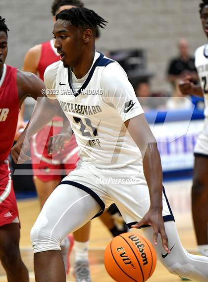 Thumbnail 3 in Bishop Snyder vs North Broward Prep (Sunbash Tournament) photogallery.