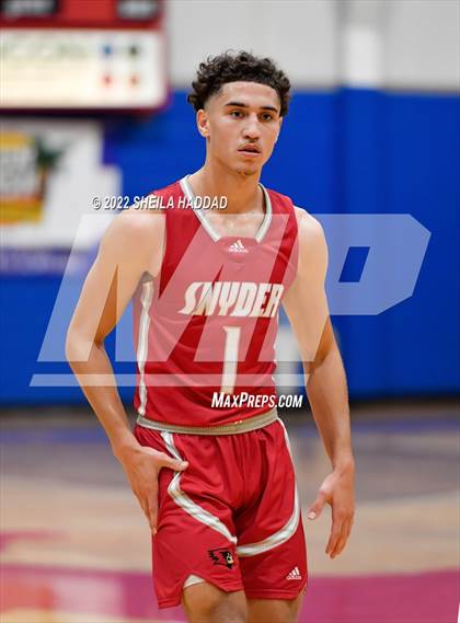 Thumbnail 3 in Bishop Snyder vs North Broward Prep (Sunbash Tournament) photogallery.