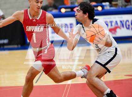 Thumbnail 2 in Bishop Snyder vs North Broward Prep (Sunbash Tournament) photogallery.