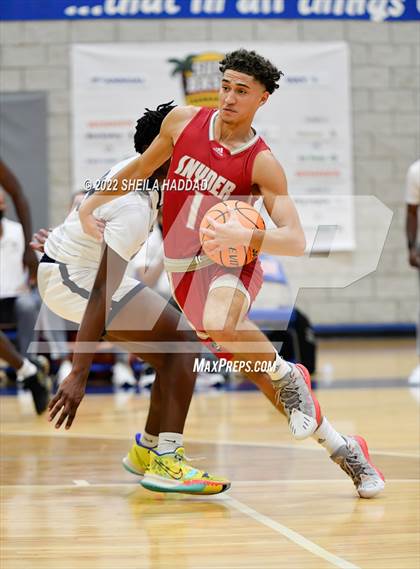 Thumbnail 1 in Bishop Snyder vs North Broward Prep (Sunbash Tournament) photogallery.