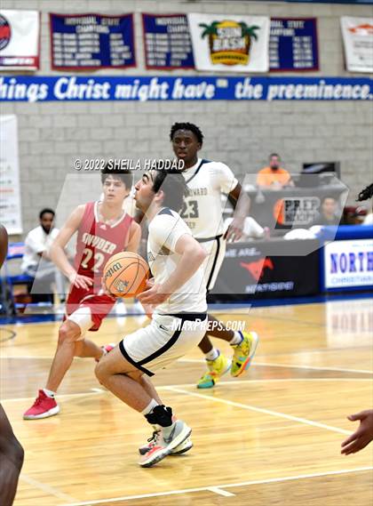 Thumbnail 3 in Bishop Snyder vs North Broward Prep (Sunbash Tournament) photogallery.
