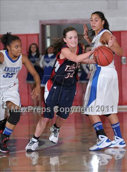 Thumbnail 2 in Brookside Christian vs Turlock Christian (CIF SJS D5 Semifinals) photogallery.