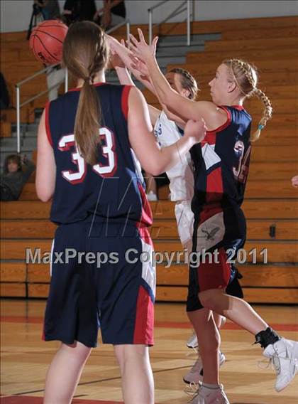 Thumbnail 2 in Brookside Christian vs Turlock Christian (CIF SJS D5 Semifinals) photogallery.
