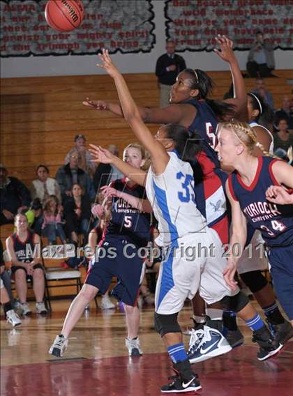 Thumbnail 2 in Brookside Christian vs Turlock Christian (CIF SJS D5 Semifinals) photogallery.