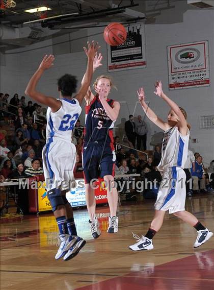 Thumbnail 2 in Brookside Christian vs Turlock Christian (CIF SJS D5 Semifinals) photogallery.