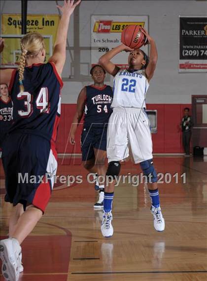 Thumbnail 2 in Brookside Christian vs Turlock Christian (CIF SJS D5 Semifinals) photogallery.