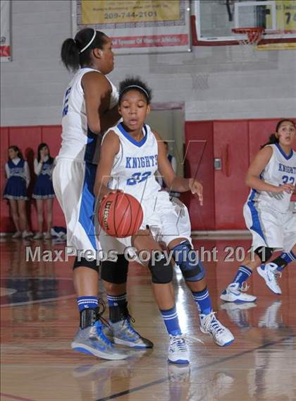 Thumbnail 1 in Brookside Christian vs Turlock Christian (CIF SJS D5 Semifinals) photogallery.
