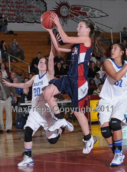 Thumbnail 1 in Brookside Christian vs Turlock Christian (CIF SJS D5 Semifinals) photogallery.