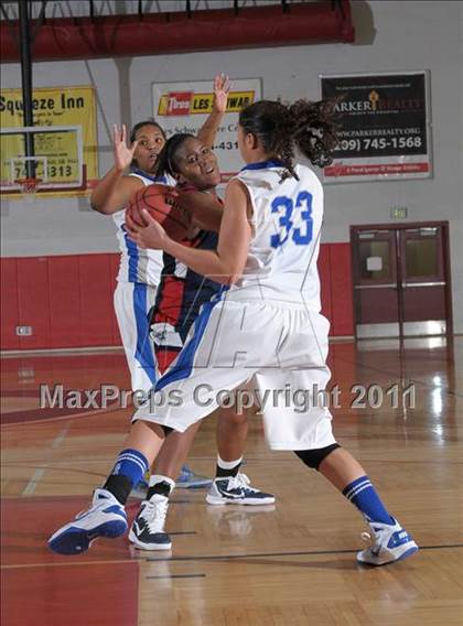 Thumbnail 2 in Brookside Christian vs Turlock Christian (CIF SJS D5 Semifinals) photogallery.