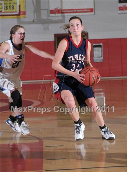 Thumbnail 3 in Brookside Christian vs Turlock Christian (CIF SJS D5 Semifinals) photogallery.