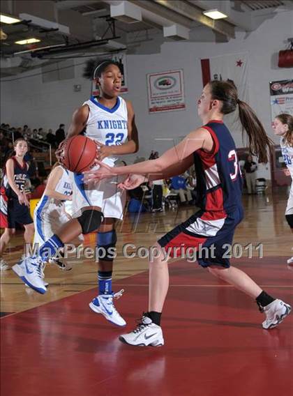 Thumbnail 2 in Brookside Christian vs Turlock Christian (CIF SJS D5 Semifinals) photogallery.