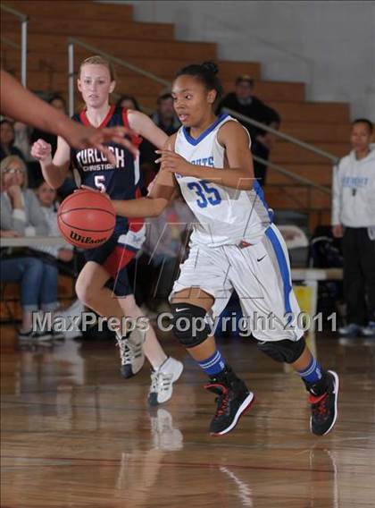 Thumbnail 3 in Brookside Christian vs Turlock Christian (CIF SJS D5 Semifinals) photogallery.