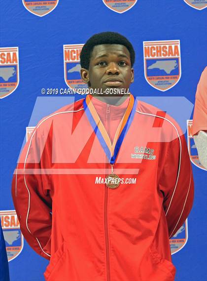 Thumbnail 3 in NCHSAA State 4A Wrestling Championships (Awards) photogallery.