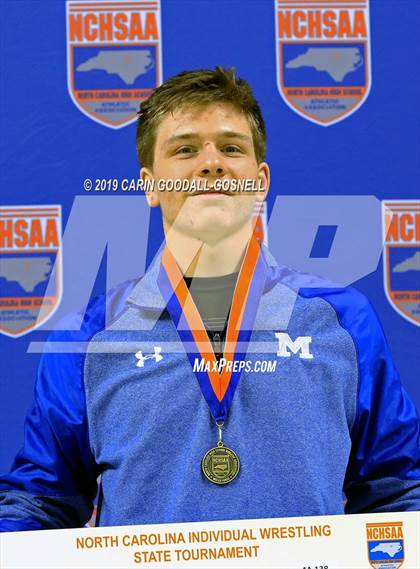 Thumbnail 3 in NCHSAA State 4A Wrestling Championships (Awards) photogallery.