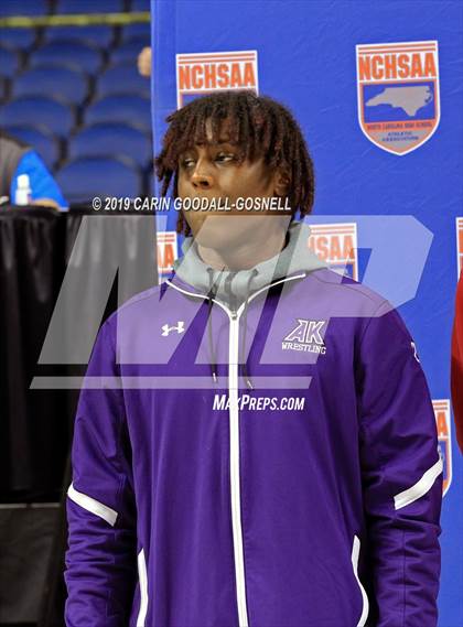 Thumbnail 1 in NCHSAA State 4A Wrestling Championships (Awards) photogallery.