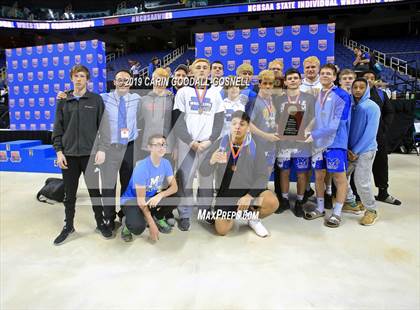 Thumbnail 1 in NCHSAA State 4A Wrestling Championships (Awards) photogallery.