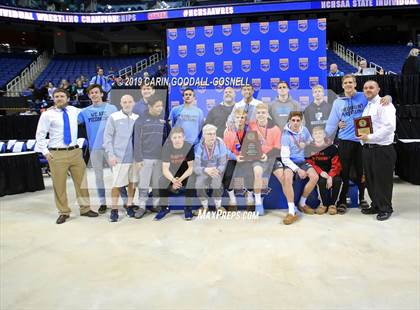 Thumbnail 2 in NCHSAA State 4A Wrestling Championships (Awards) photogallery.