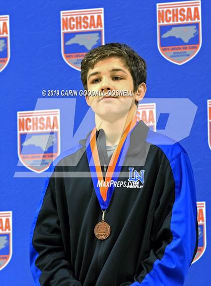 Thumbnail 3 in NCHSAA State 4A Wrestling Championships (Awards) photogallery.