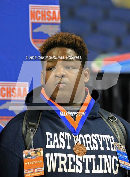 Thumbnail 3 in NCHSAA State 4A Wrestling Championships (Awards) photogallery.