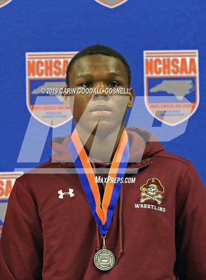 Thumbnail 3 in NCHSAA State 4A Wrestling Championships (Awards) photogallery.