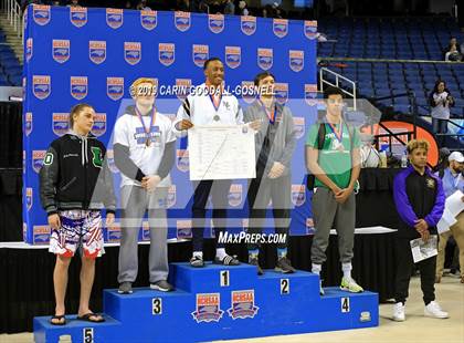 Thumbnail 3 in NCHSAA State 4A Wrestling Championships (Awards) photogallery.