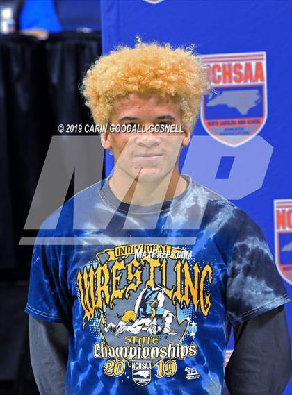 Thumbnail 1 in NCHSAA State 4A Wrestling Championships (Awards) photogallery.