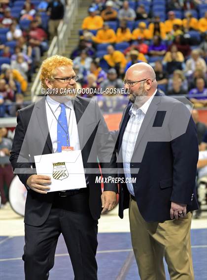 Thumbnail 3 in NCHSAA State 4A Wrestling Championships (Awards) photogallery.